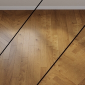 Parquet board ID NO. 535468 HARO PARQUET 4000 Plank 1-Strip 2V Mocha Oak rustic brushed naturaDur Top Connect