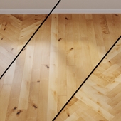 Parquet board ID NO. 539017 HARO PARQUET 4000 Plank 1-strip 4V Steamed beech vario brushed naturaLin plus Top Connect