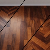 Parquet board ID NO. 524928 HARO PARQUET 4000 Plank 1-Strip 180 Merbau permaDur Top Connect