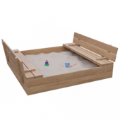 Folding sandbox