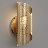 Curl Perforated Sconce