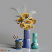 Crate & Barrel Odille Ceramic Vases