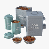 Pet food containers