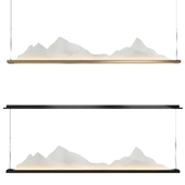 Mountain led chandelier