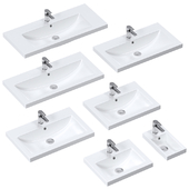 Washbasins Cersanit COMO