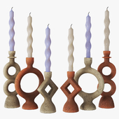 Candlesticks set