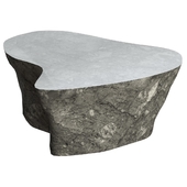 Stone coffee table