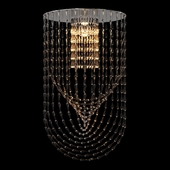 Italian ceiling lamp (chandelier) Viabizzuno Gocce Cupola Grande