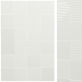 Renzo Grigio 3D Matte Porcelain Tile