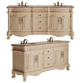 Svetlana 72 Double Sink Cabinet Vanity
