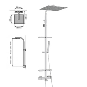 Shower complex Touareg