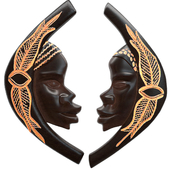 African mask