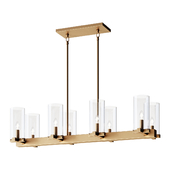 Chandelier MOD REGENCY ISLAND CHANDELIER SKU CH20190 AG lamp