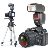 Nikon D7500 + tripod