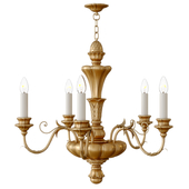 Vaughan Giltwood Rococo Chandelier