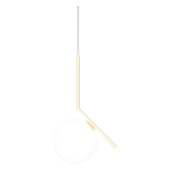 Chandelier Lamp Flos IC Lighting S Gold Pendant Lamp by Michael Anastassiades