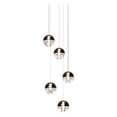 Chandelier Boccia 14.5 Five Light Fixture Suspension Lamp