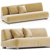 Santa & Cole 3 seater fabric sofa