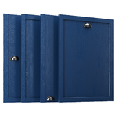 Facades for cabinets and kitchens