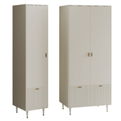 OM Wardrobe LINA one and two doors