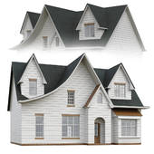 Classic two-story American-style house