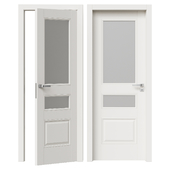 Interroom door ProfilDoors Series U model 94U frosted glass