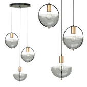 Gervais Chandelier Smoky