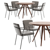 DAN-FORM - Boto Chair + Pheno Table