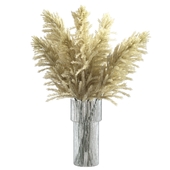 Bouquet of pampas grass