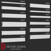 Moldings of the GRANI collection
