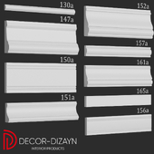 Moldings set1 DECOR DIZAYN