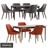 OM ODENSE Dining group by Pohjanmaan Kaluste Oy