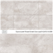 Meissen Keramik State porcelain tile gray 44,8x89,8 A16884