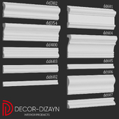 Moldings set3 DECOR DIZAYN