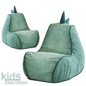 Frameless pouffe "Dragon"