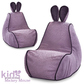 Frameless pouffe "Mouse"