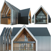 Modern Gable Roof Villa