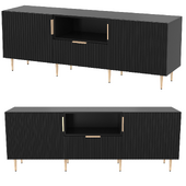 OM cabinet TV Cutwood black