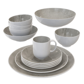 Dinnerware Set 02 Bowl Mug Dinner Salad Plate Platter