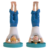 TinTin Yoga Sculpture