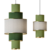 Plivello Pendant Golden Green