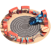 COOL RIBBON Children's Play Complex