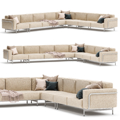 Modular garden sofa Estendo