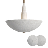 Plaster Pendant Light .