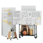 Whiteboards Brunner Boards BO100 BO200 BO300