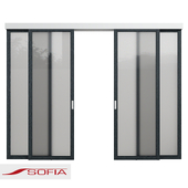 Sofia sliding system Coupe
