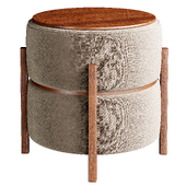 Pouffe Istanbul wood