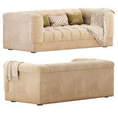 Chiltern Velvet Tufted Sofa 78"