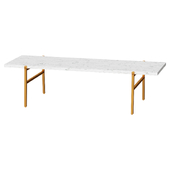 Coffee table SLAB SMALL BRASS COFFEE TABLE NEW coffee table