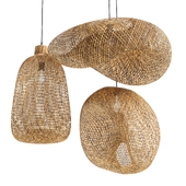 Rattan Pendant light